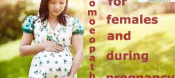 Homoeopathy for females and during pregnancy